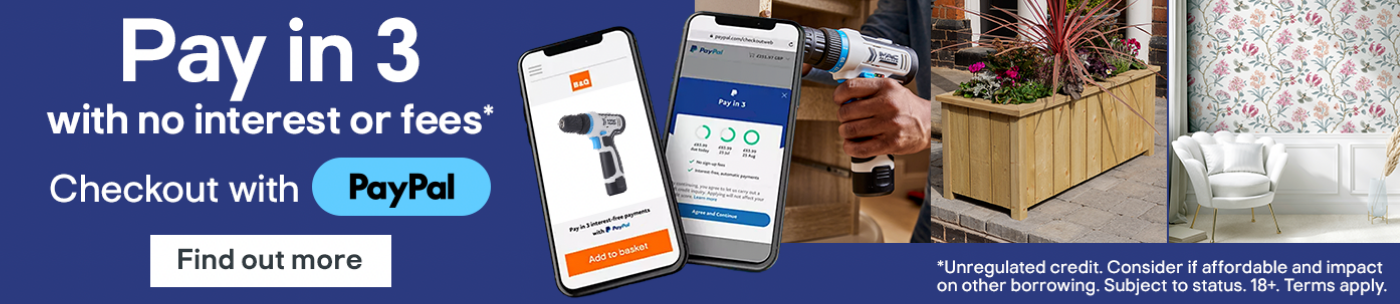 Sponsored Homepage banner for PayPal. Pay in 3 with no interest or fees. Checkout with PayPal. Unregulated credit. Consider if affordable and impact on other borrowing. Subject to status. 18+. Terms apply. Find out more. Sponsored Homepage banner for PayPal. Pay in 3 with no interest or fees. Checkout with PayPal. Unregulated credit. Consider if affordable and impact on other borrowing. Subject to status. 18+. Terms apply. Find out more.